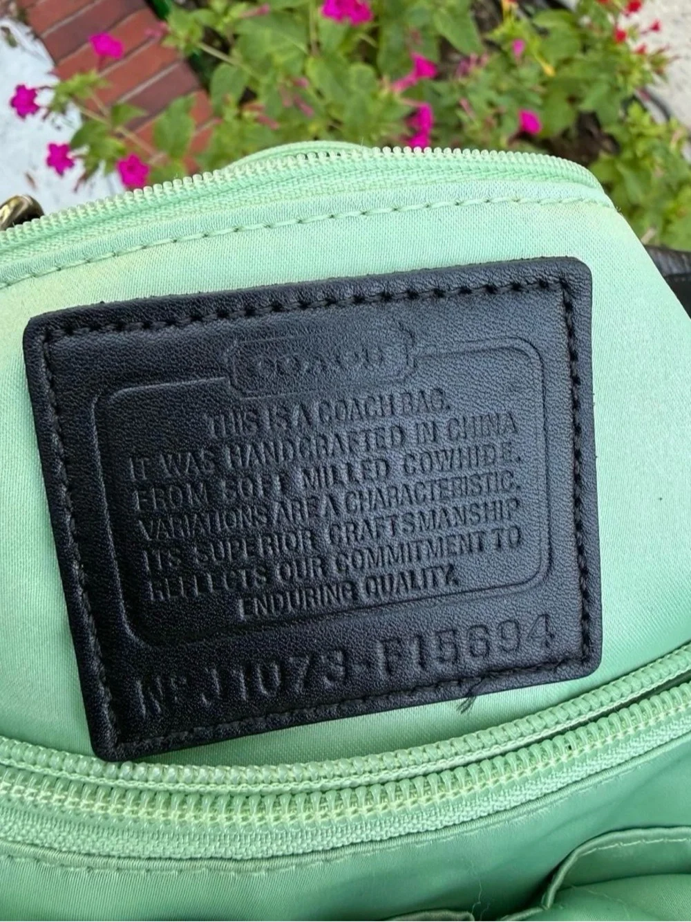 Coach 2010 shoulder